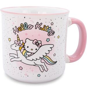 Sanrio Hello Kitty Unicorn Star Ceramic Camper Mug |
